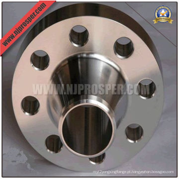 Flanges de pescoço de solda de aço inoxidável competitivo (YZF-F162)